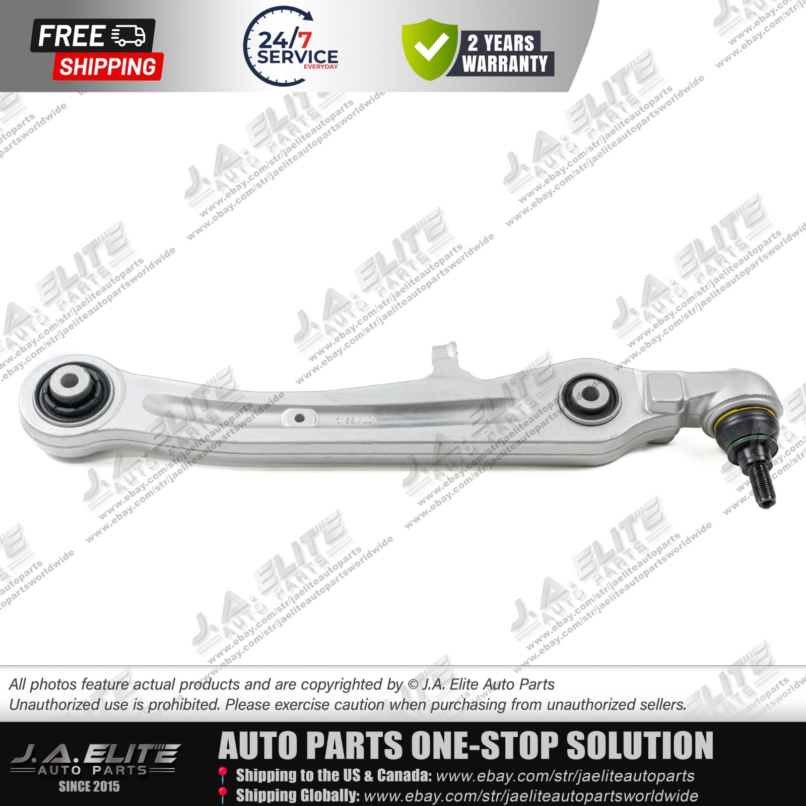 2pcs Front Lower Control Arm fit Bentley Continental & Flying Spur 3W0407151B