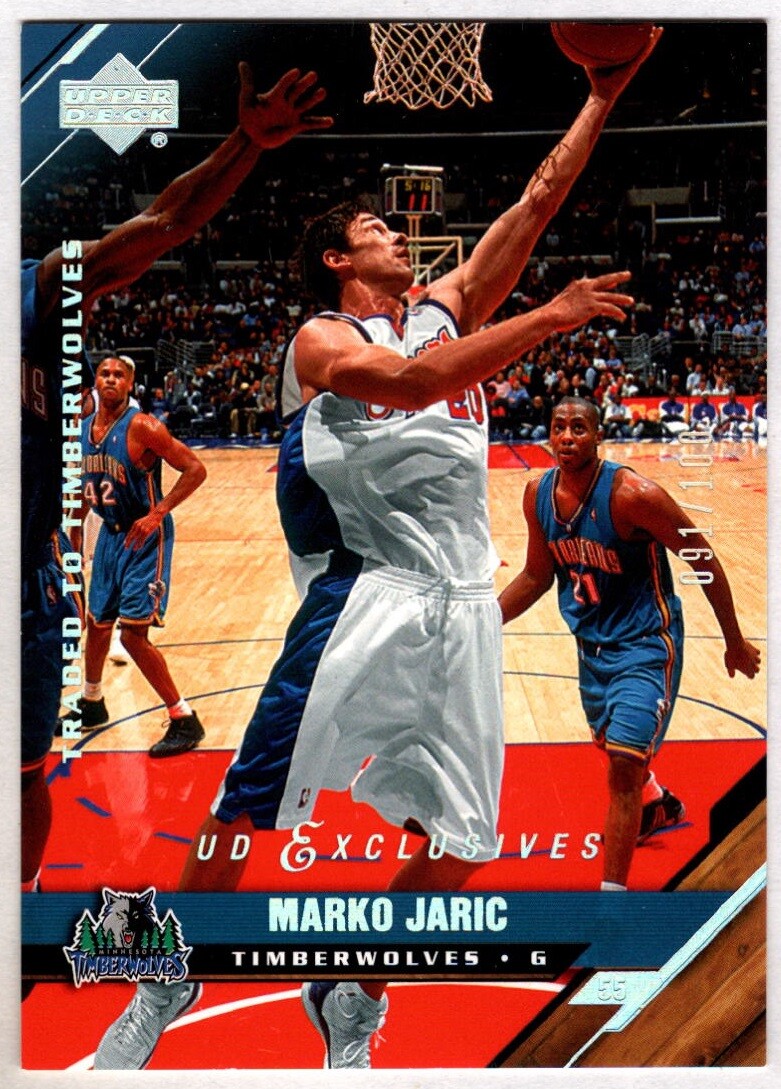Marko Jaric 2005-06 Upper Deck UD Exclusives Silver /100