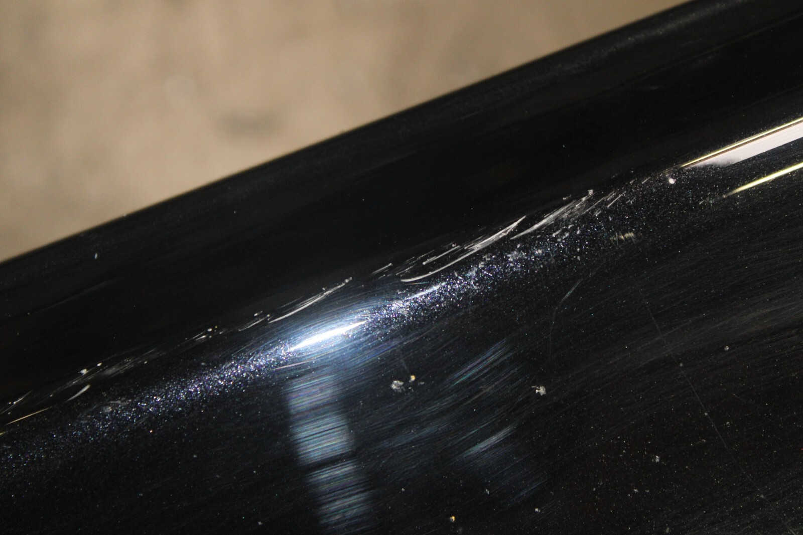 Ferrari 575, Rear Bumper Cover, Scratched,  Damaged, Used, P/N 66403610