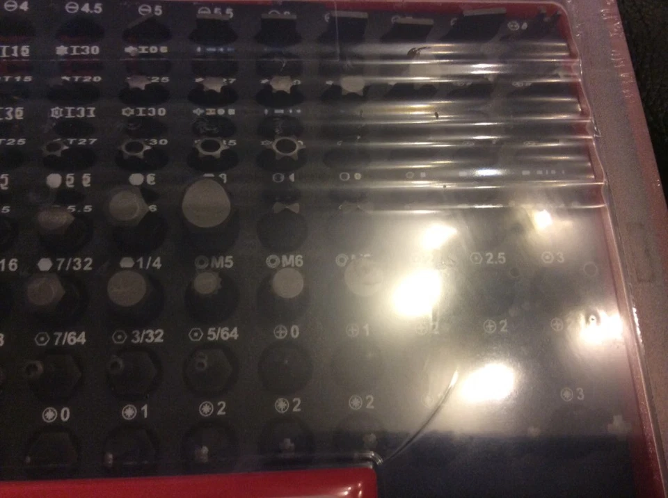 Mac Tools. 100 Bits Set. 1/4 Drive  Sealed and new  TORX Hex Screwdriver bits   - Image 3 of 4