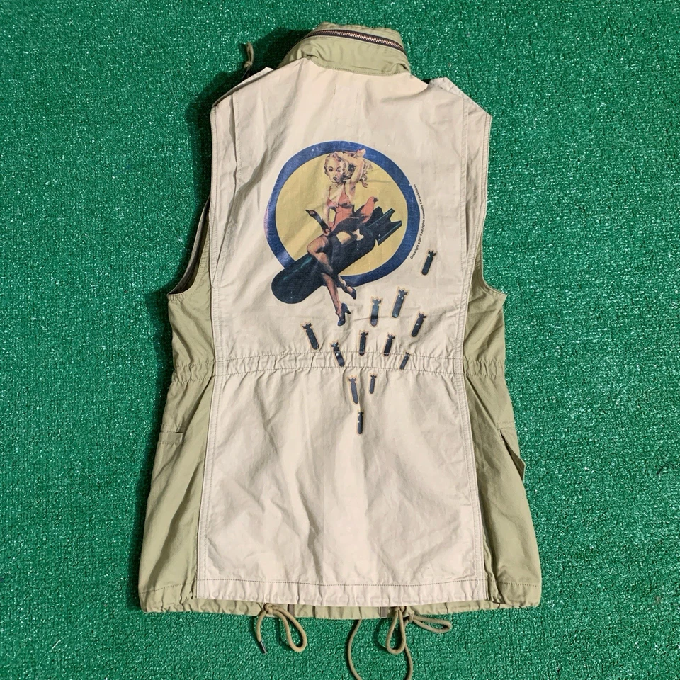 Chaleco Bombardero Kai Akkmann Segunda Guerra Mundial (E212) Talla Uno  Foto 4 de 4