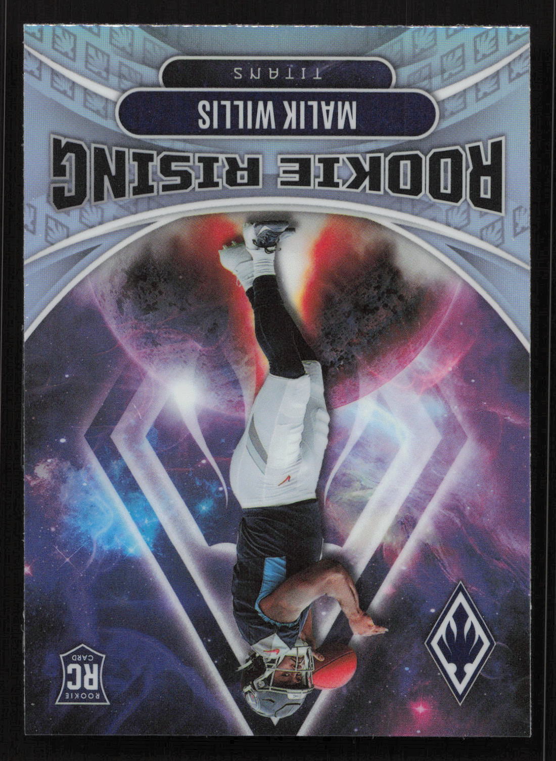 2022 Panini Phoenix #RIS-2 Malik Willis Rookie Rising Prizm Card TCCCX