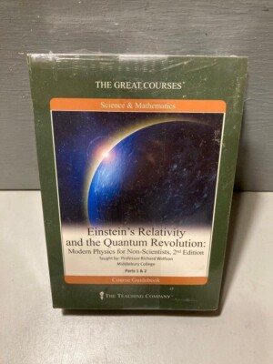 Einstein's Relativity and the Quantum Revolution by R. Wolfson NEW SHRINKWRAPPED