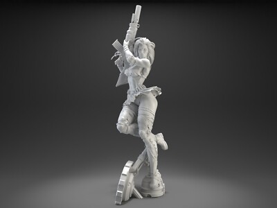 Aphrodite  Green Hair 3D printed Model Kit Unpainted Unassembled Resin NSFW