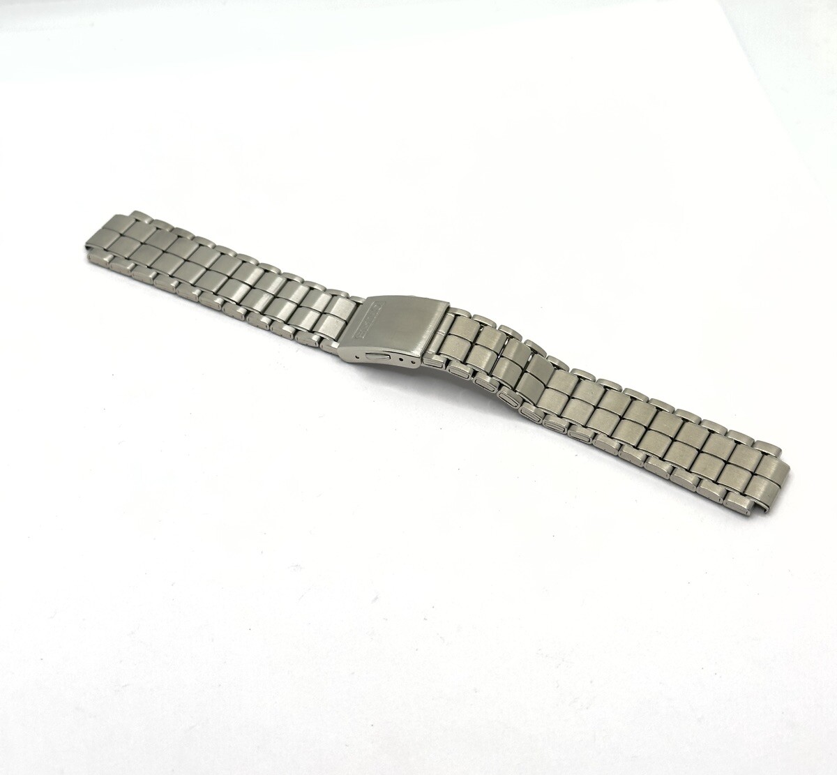 Seiko NOS Vintage Z1694 20mm x 14mm Stainless Steel Watch 7T32