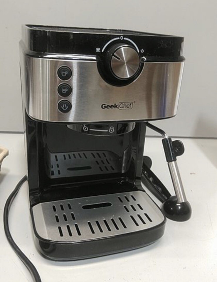 Geek Chef Espresso Machine Stainless Steel Espresso Machine