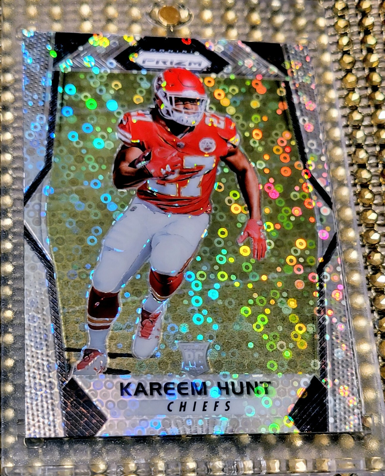 MINT‼️2017 Panini Prizm Kareem Hunt RC DISCO #253 Browns Chiefs 1