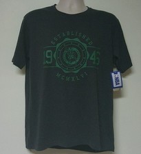 Boston Celtics Licensed NBA Men's Charcoal Gray Short Sleeves Team T-Shirts: S-L