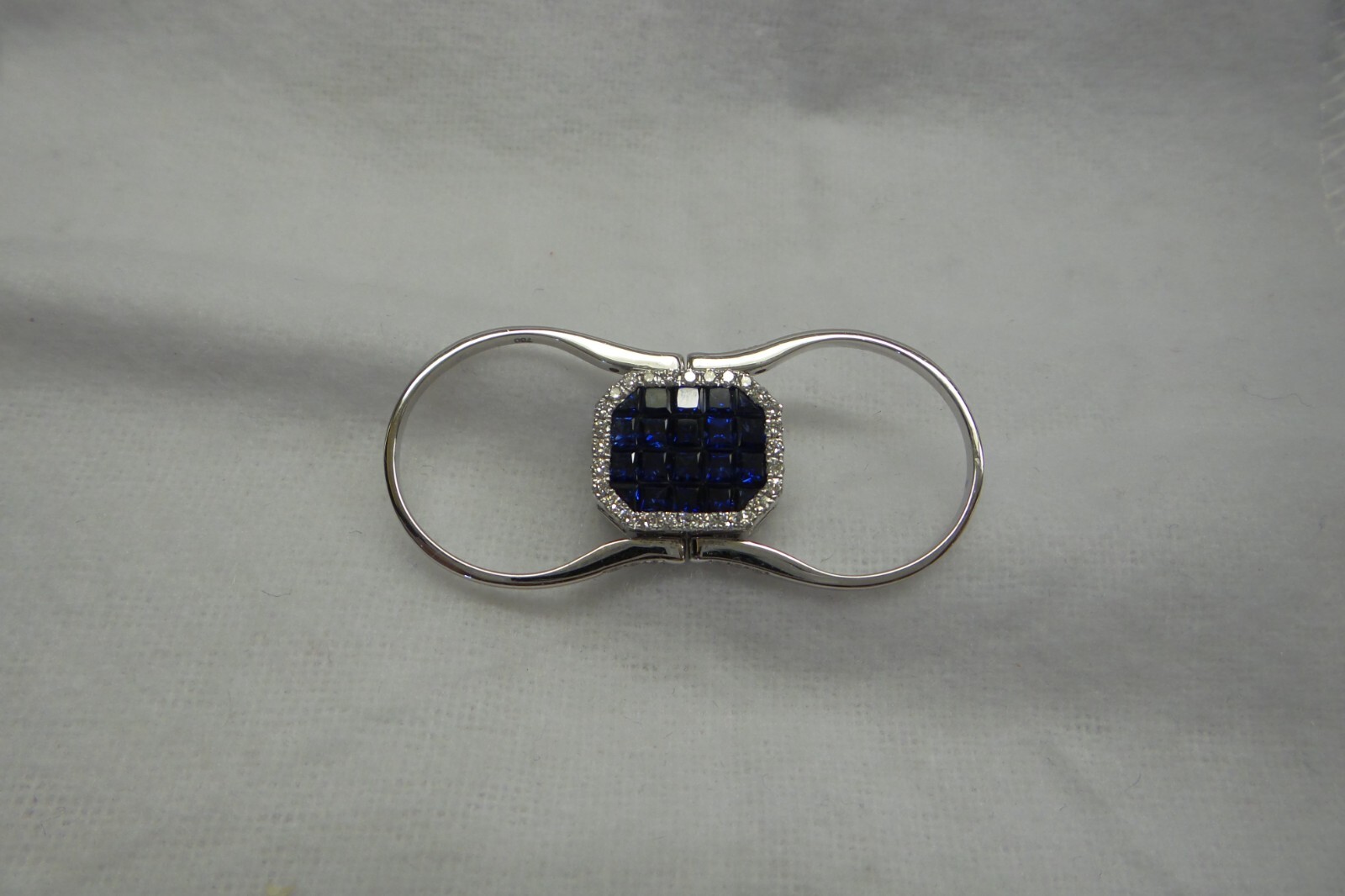 Fine Solid 18kt Double Sided Flip Ring, Natural D… - image 13