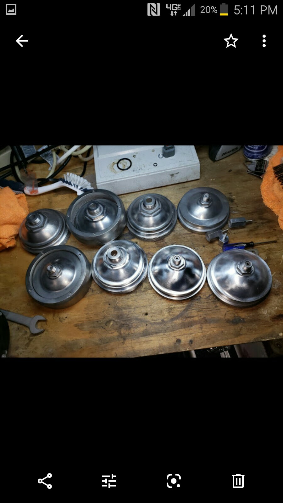 ROLLS ROYCE ACCUMULATOR AND VALVE ☆ I REBUILD YOUR UNIT, YOU SEND ME "YOUR" UNIT