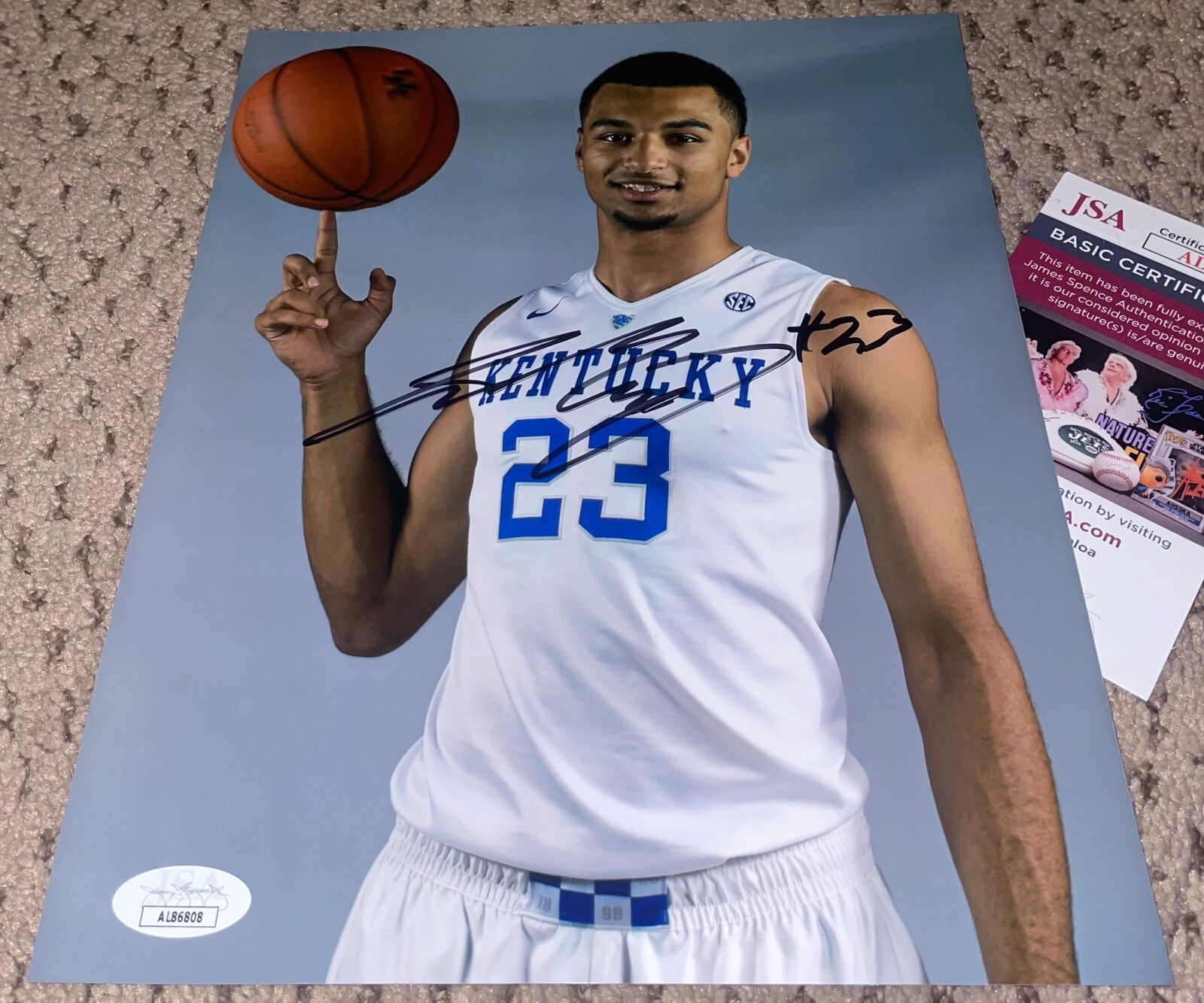 JAMAL MURRAY SIGNED 8X10 PHOTO JSA COA AUTOGRAPH KENTUCKY BASKETBALL UK 