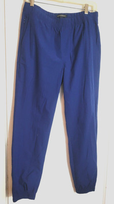New BANANA REPUBLIC Men's Tech JOGGER Pants, Royal Blue, Size Small