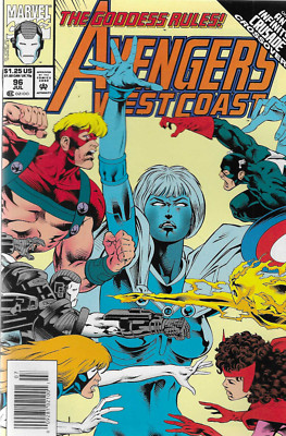 Avengers West Coast No.96 / 1993 Infinity Crusade / Roy Thomas & Andrew Currie
