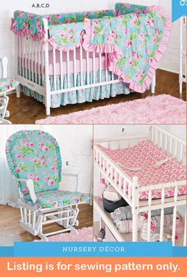 baby bedding sewing patterns