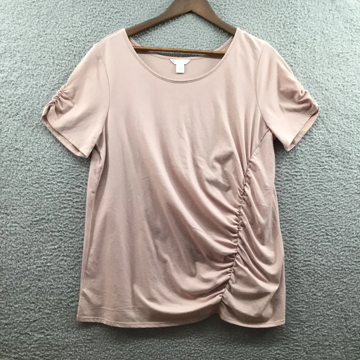 caslon ruched tee