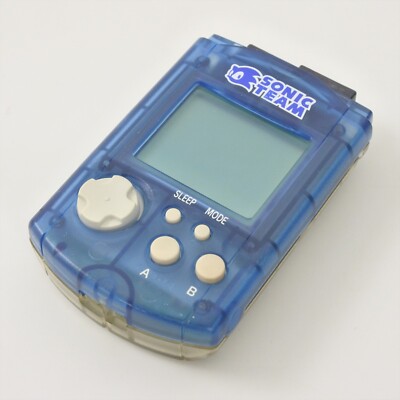 Dreamcast Visual Memory HKT-7000 SONIC TEAM NO cap Sega Official