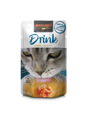 Leonardo Drink Salmon 40g (EUR 37,25 / kg) Ergänzung zum Trockenfutter 1 Beutel