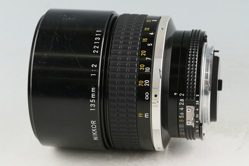 Nikon Nikkor 135mm F/2 Ais Lens #43277 A6 - Picture 6 of 8