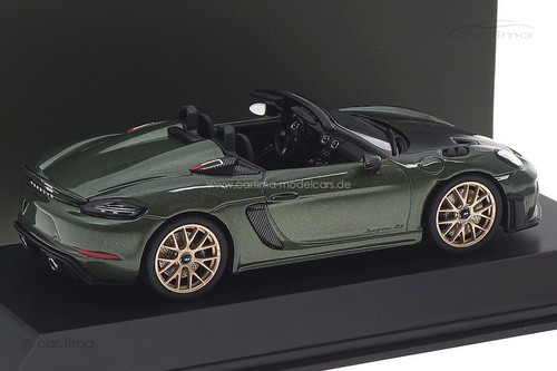 Porsche 718 (982) Spyder RS Verde Roble. Spark 1:43 WAP0202150RSPY - Imagen 4 de 4