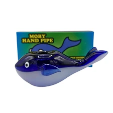 MJ Arsenal Summer Moby Whale Spoon Hand Pipe for Herbs Tobacco Smoking