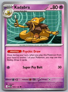Kadabra 055/132 Mega Evolution Uncommon