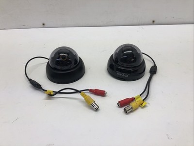 LOT OF 2 -- CNB Color Dome Camera Model DJL-20S Tested