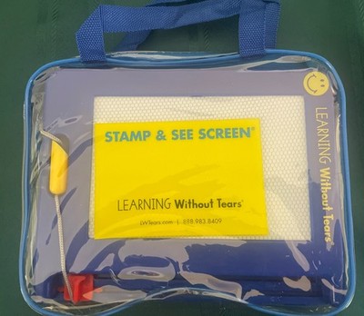 LEARNING Without Tears Stamp and See Screen Complete New