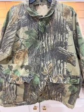 spartan realtree camp button up jacket large