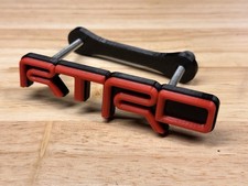 Rtrd Toyota Grill Badge Emblem Trd Parody Tundra Tacoma 4runner