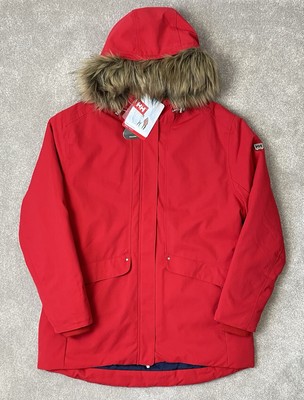 Helly Hansen Women's Eira Parka Jacket Primaloft Winter Coat Fur