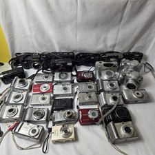 Canon Digital Camera Lot OF 33 PowerShot ETC - For Parts - Read Description