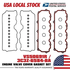 Valve Cover Gasket For Ford F-250 2003-2006 Super Duty 6.0L Upper and Lower