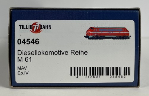 Tillig 04546 TT diesel locomotive Reihe M 61, MAV, Ep. IV
