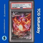 2019 POKEMON SWSH BLACK STAR PROMO CHARIZARD UPC #SWSH261 CHARIZARD VMAX PSA 7