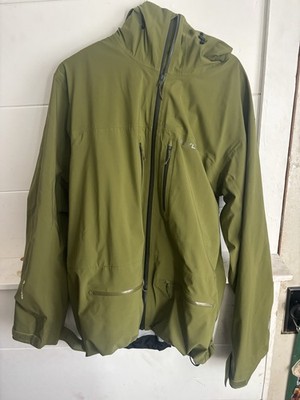 Flylow Kane Ski/Snowboard Jacket XL Waterproof Shell Avocado MSRP $475