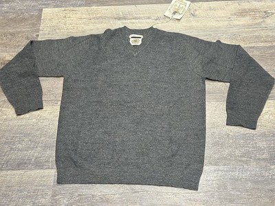 PARADISE COLLECTION - Merino Wool GRAY Sweater Mens Size MEDIUM - NEW WITH TAGS!