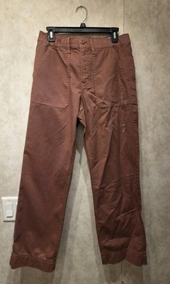 American Eagle Ex Boyfriend Low Rise Stretch Pants Brown Size Small BNWT