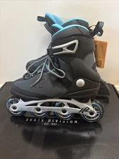 K2 Inline Skates Freedom Woman’s Sz 8.5 BRAND NEW Blue Grey In Box Rollerblades