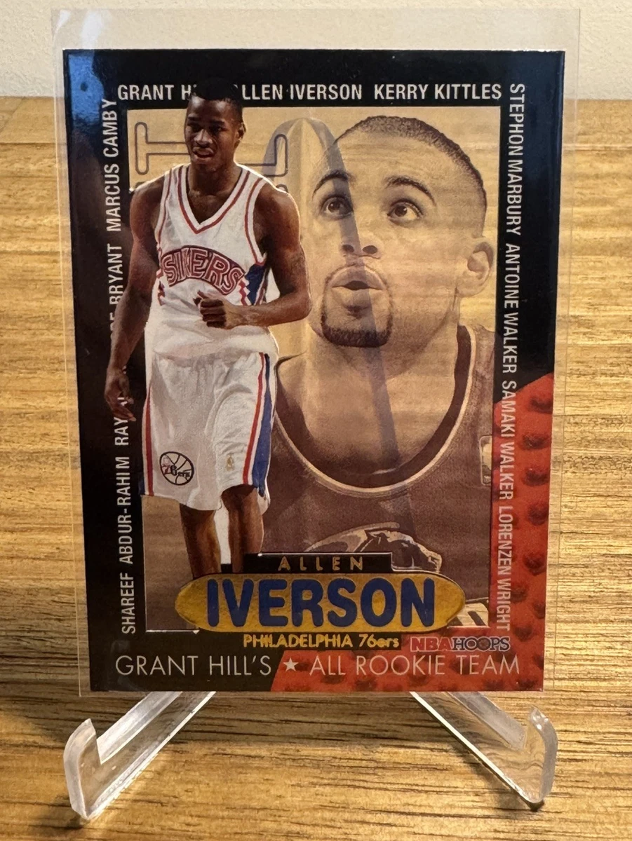 Allen Iverson Basketball Serial Numbered Sports Trading Cards