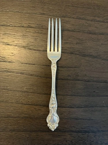 Antique Art-Nouveau Sterling Silver Fork by R.Wallace and Sons