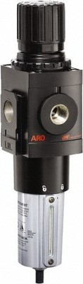 ARO FRL Combination Unit: 3/4 NPT, Standard, 1 Pc Filter/Regulator