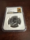 2014 D Kennedy 50th Anniversary Silver 50C High Relief NGC SP 70 LOW Coin #-002