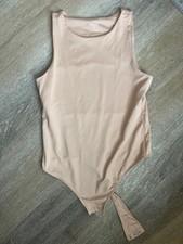 Women's Alfani Beige Bodysuit M