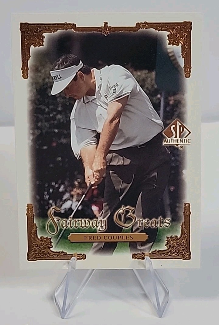 2001 SP Authentic - Fairway Greats Fred Couples #94