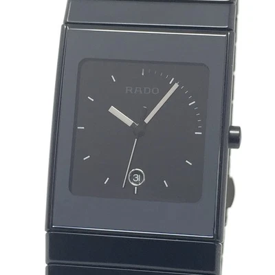 RADO (like new & unworn) MATT CERAMIC L 31x27mm Diastar Ceramica Silver-Hands - Bild 1 von 4