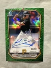 2026 Bowman Konnor Griffin #CPA-KG Auto Green Reptilian Refractor /99 On Card