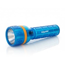 2D Soft Touch Torch Heavy Duty Flashlight Camping Emergency Torch