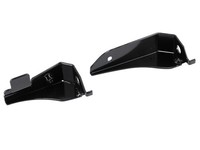 Set: 1 Paar Trittbretthalter, Schwarz Pulverbeschichtet - FüR Simson SR50, SR80