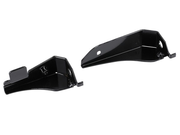 Set: 1 Paar Trittbretthalter, Schwarz Pulverbeschichtet - FüR Simson SR50, SR80-image
