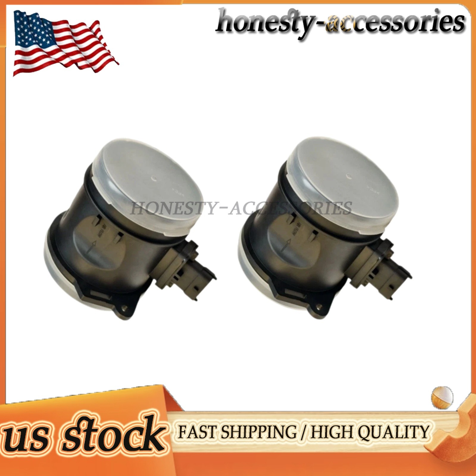 Air Flow Meters 670002164 For Maserati Ghibli Quattroporte Levante 2Pcs